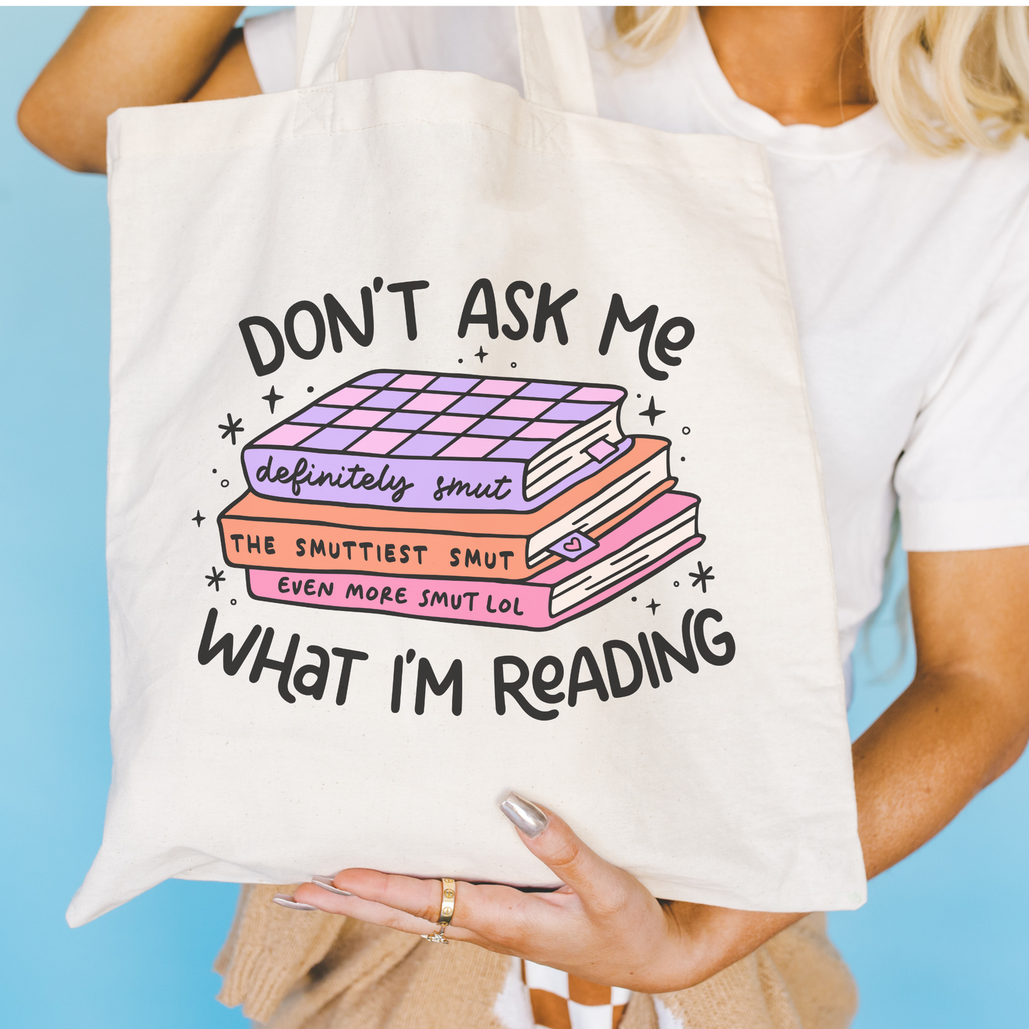 Tote - Literati - Smut Book Stack