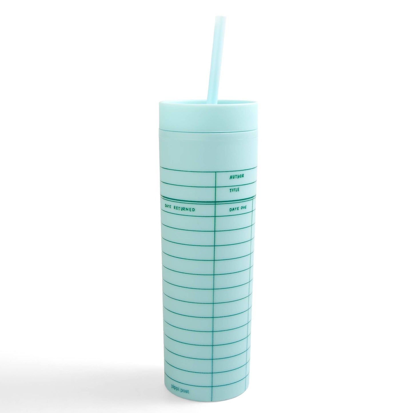 Library Card Tumbler 16oz