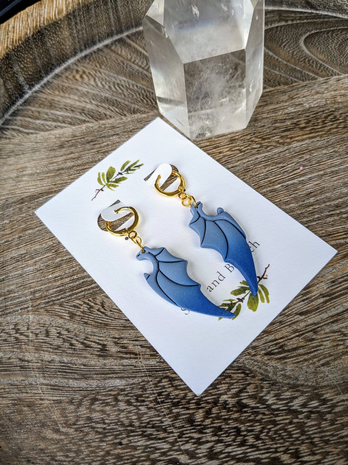 Earrings - Nymph Dragon Wings