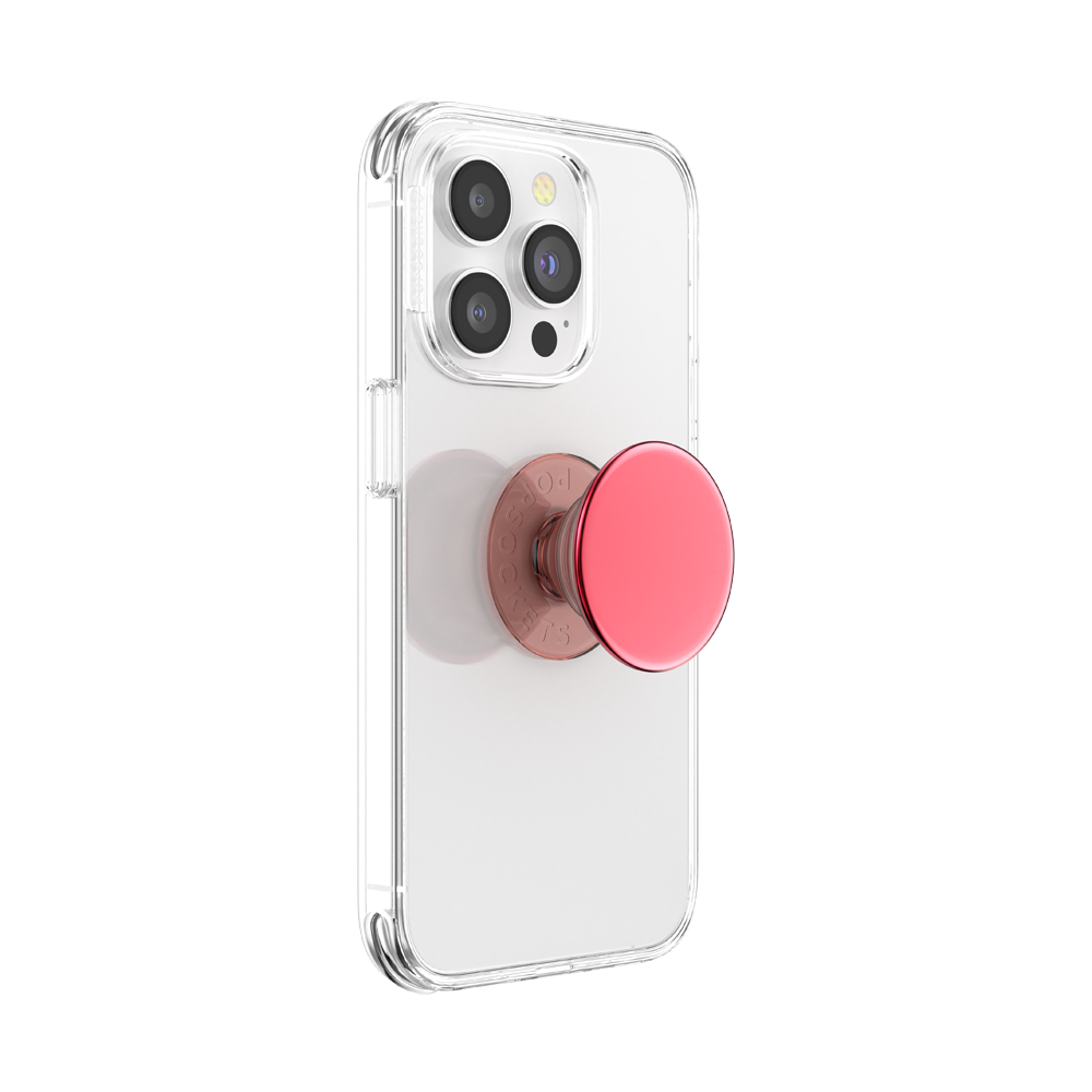 PopSockets Phone Grip - Aluminum Rouge