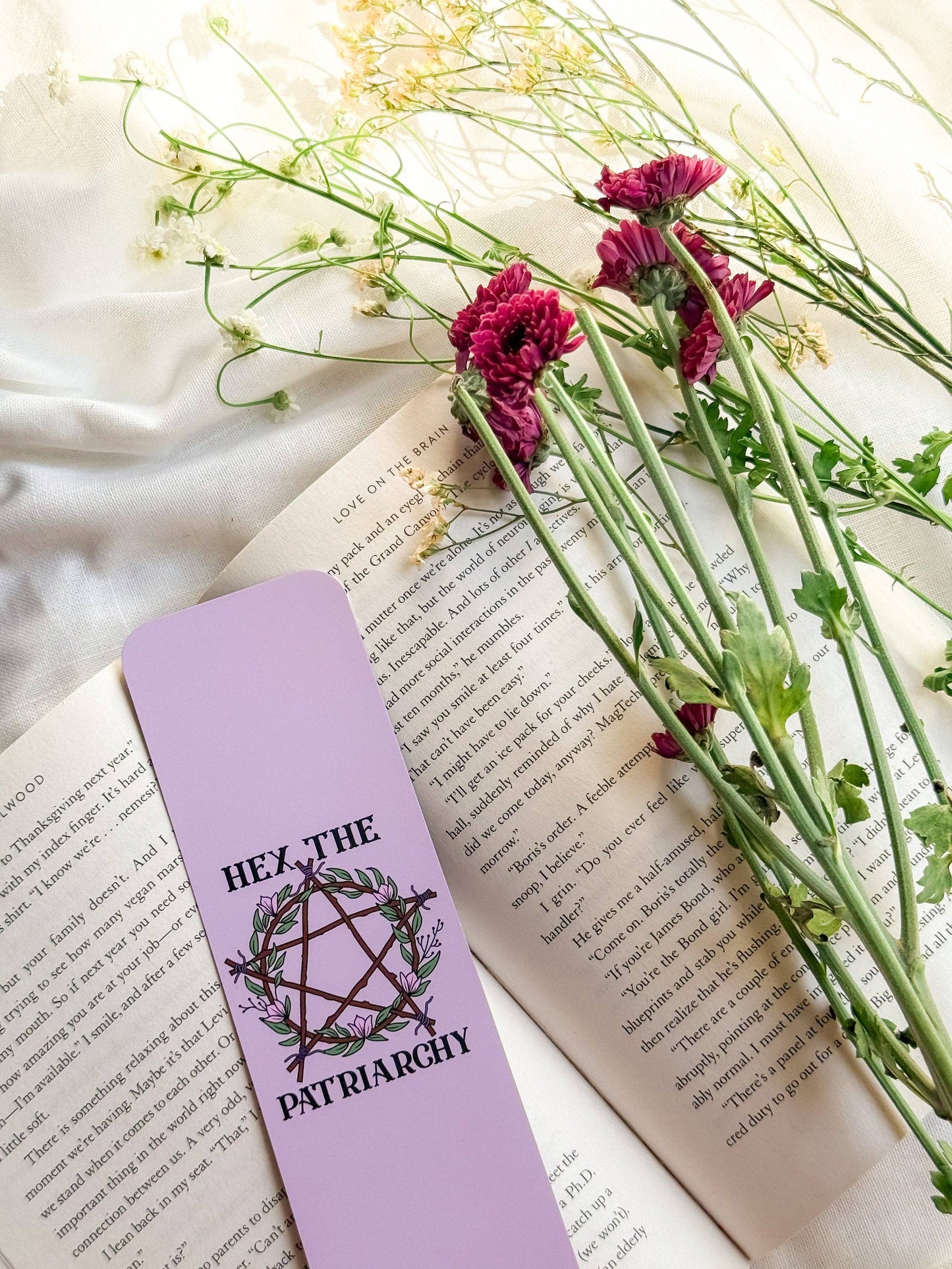 Hex the Patriarchy Bookmark