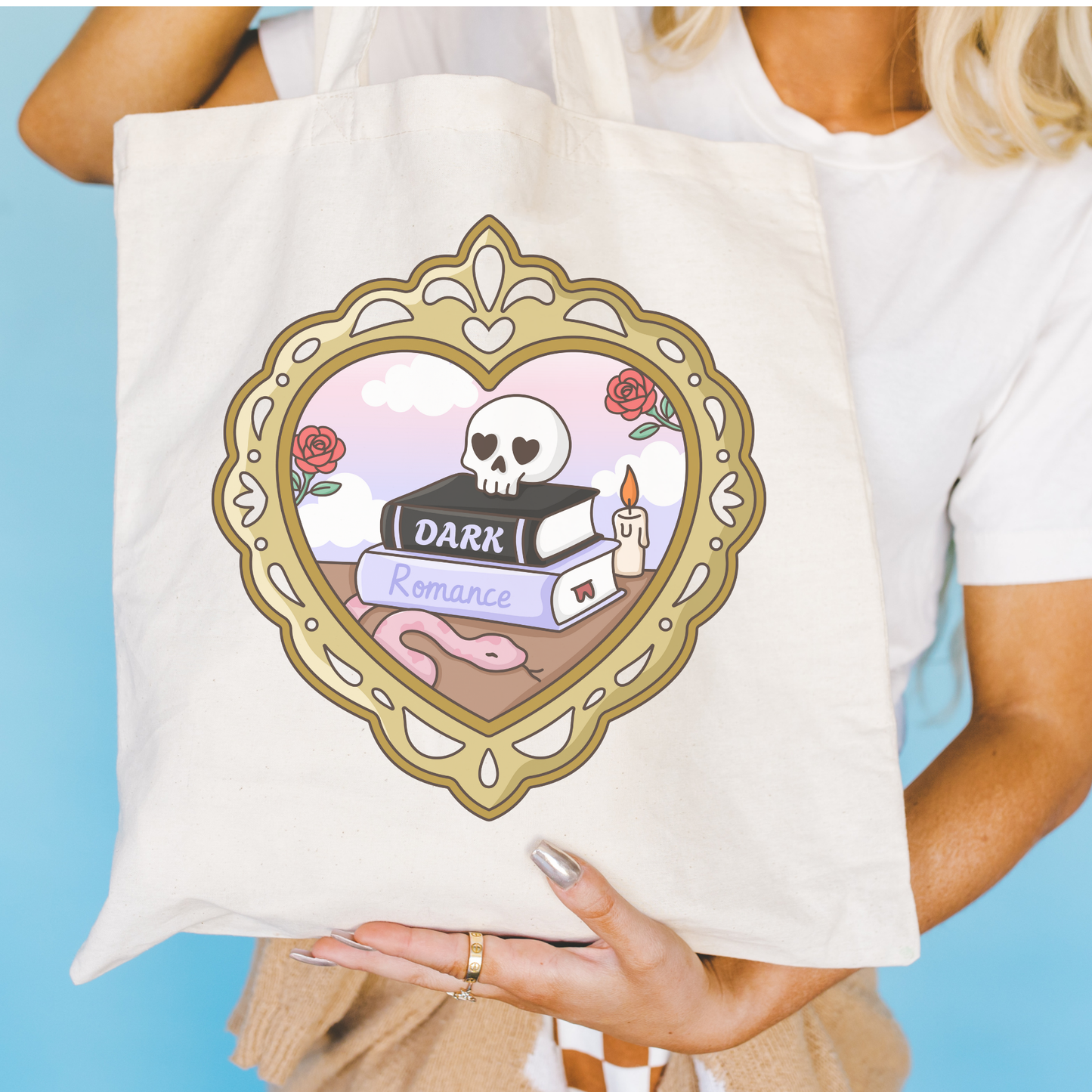 Tote - Literati - Dark Romance Heart