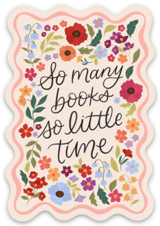 Sticker - So Many Books
