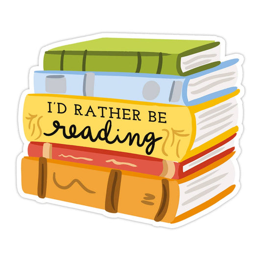 Sticker - I'd Rather be Reading