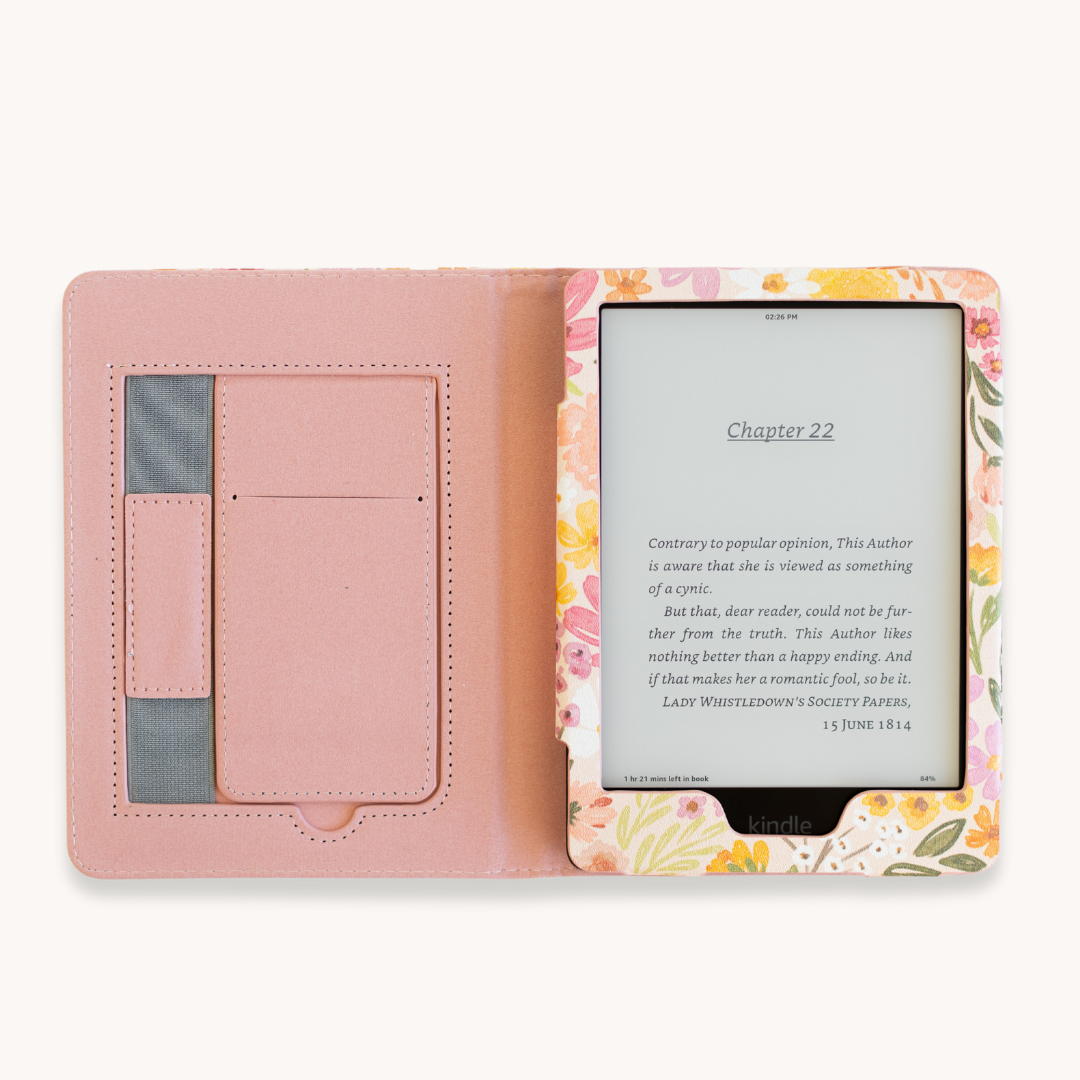 Primrose Petals Kindle Case