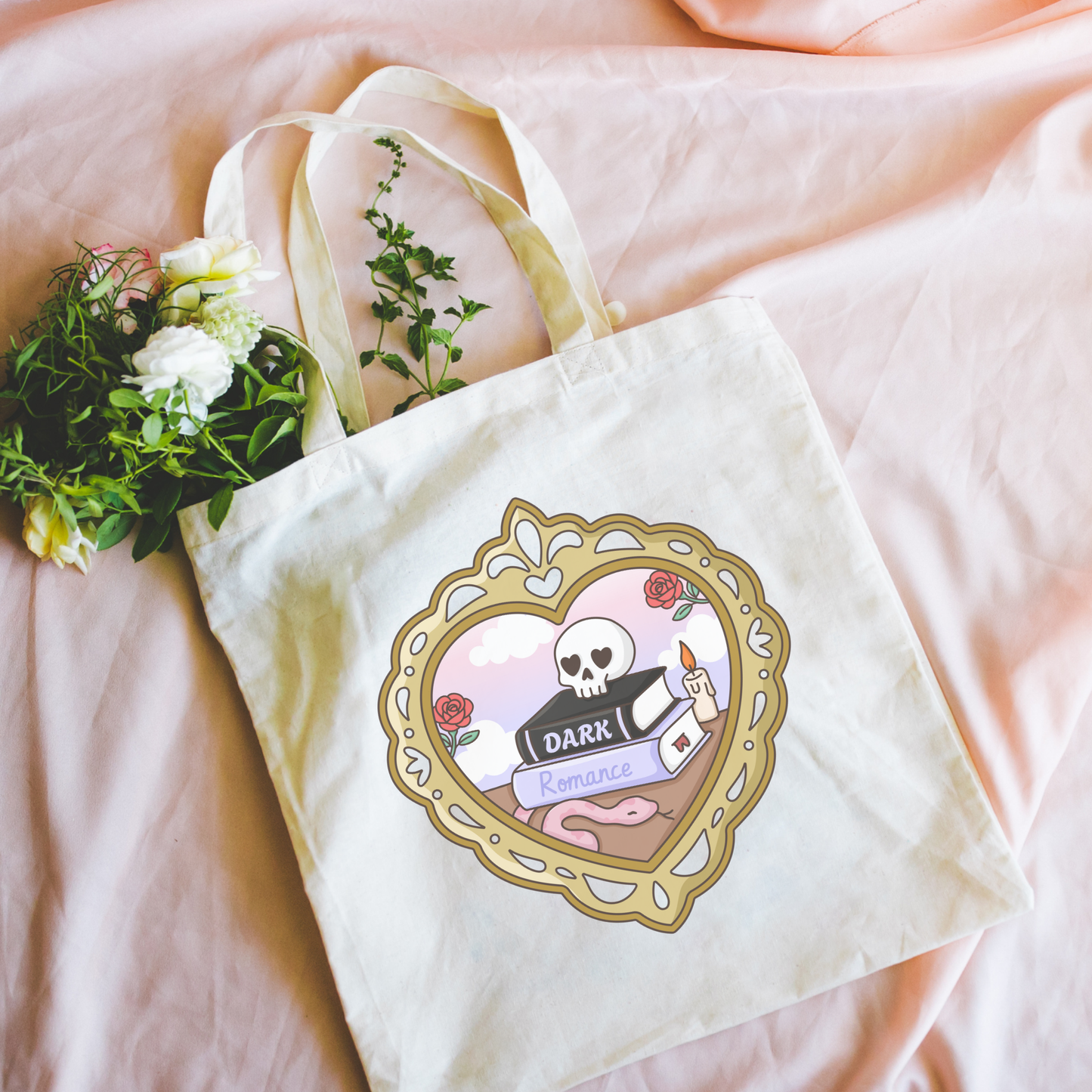 Tote - Literati - Dark Romance Heart