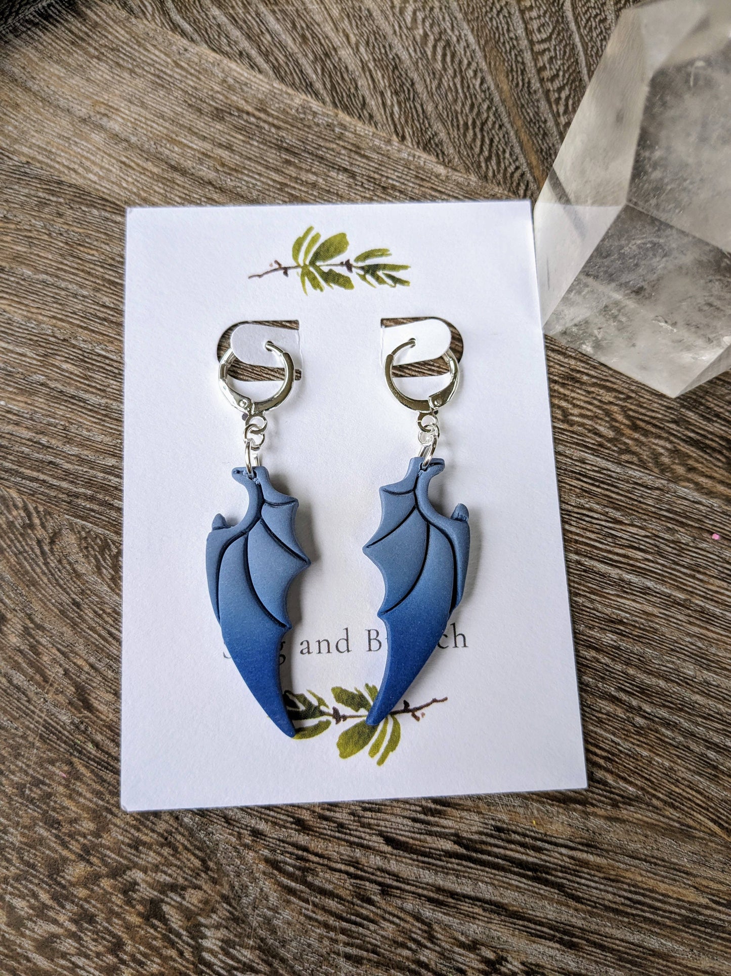Earrings - Nymph Dragon Wings