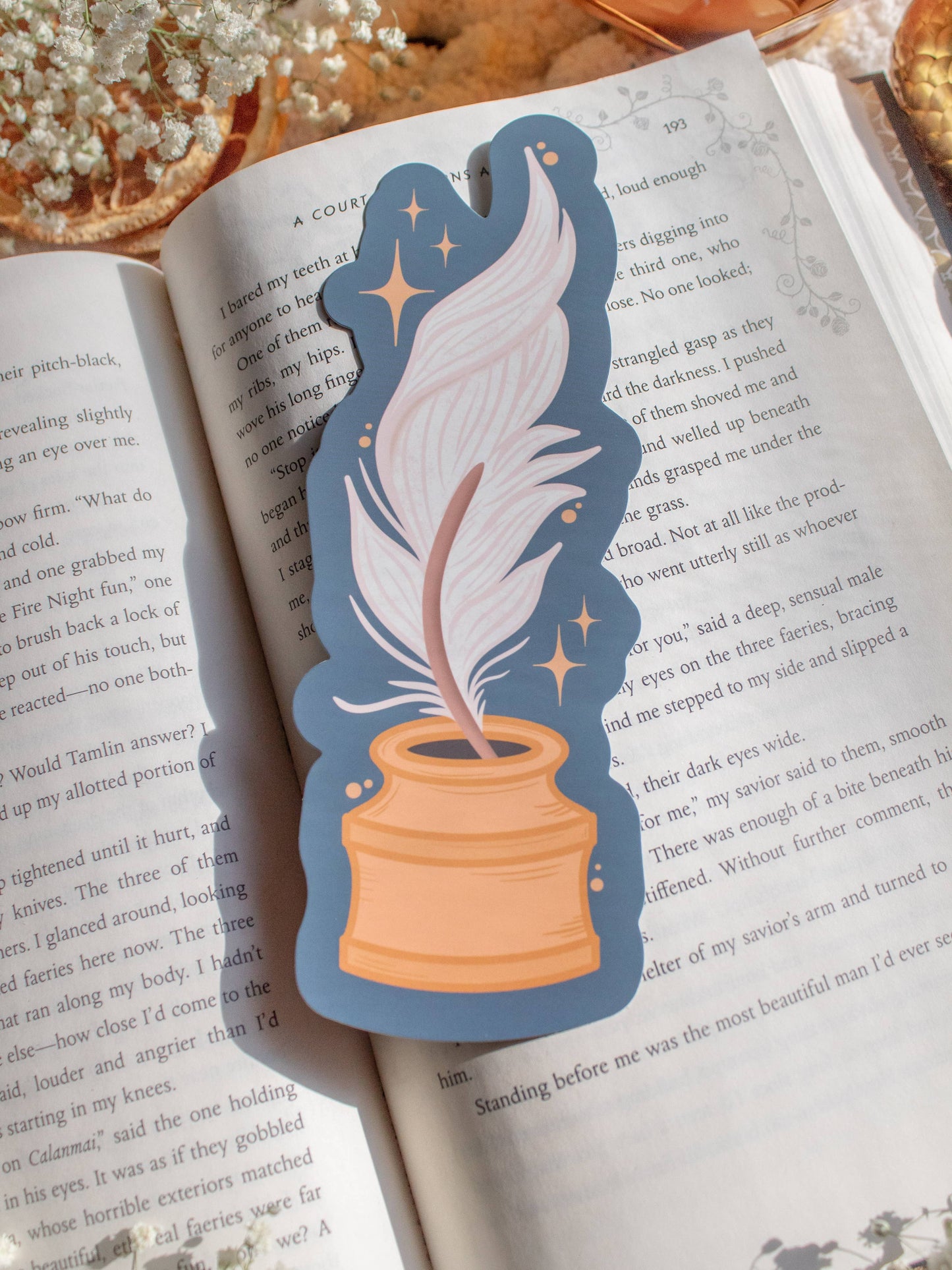 Bookmark - Quill and Ink Bookmark