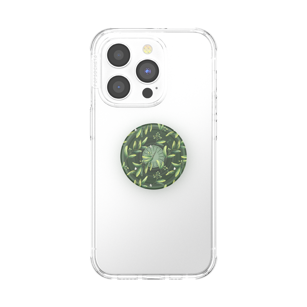 PopSockets Plant-Based Phone Grip - Olive