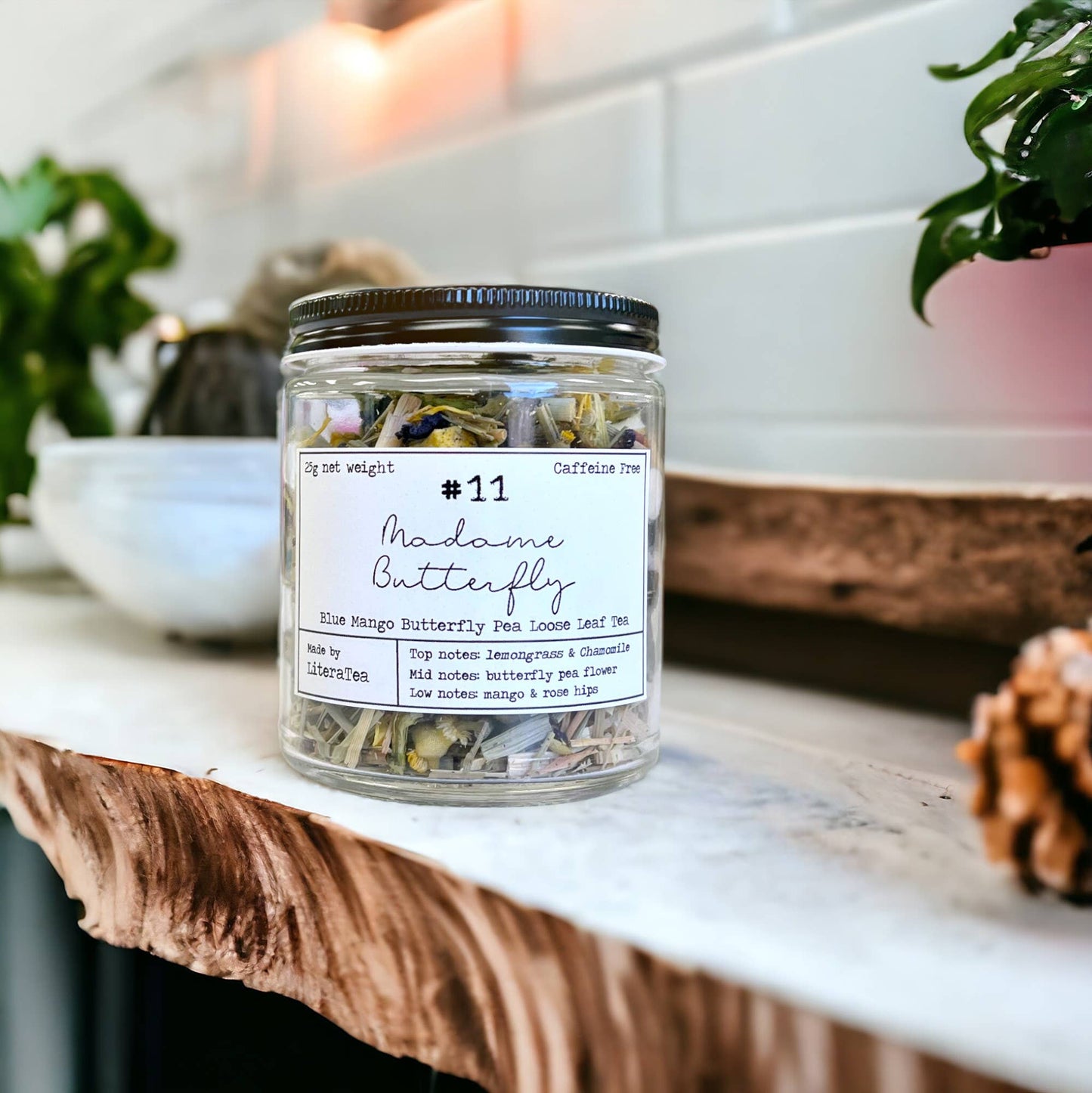 Tea Jar - Madame Butterly