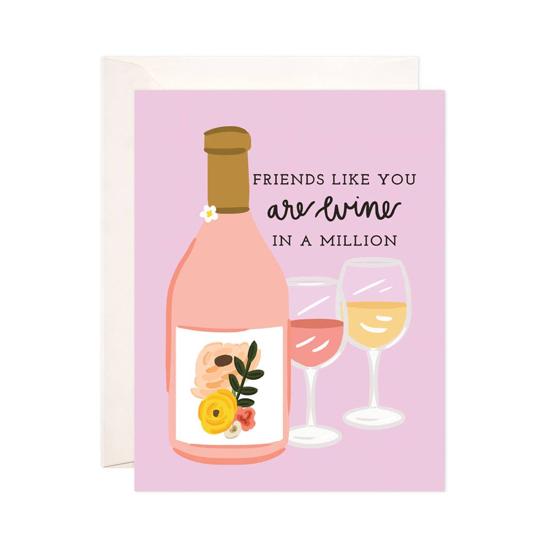 Greeting Card - Wine in a Million