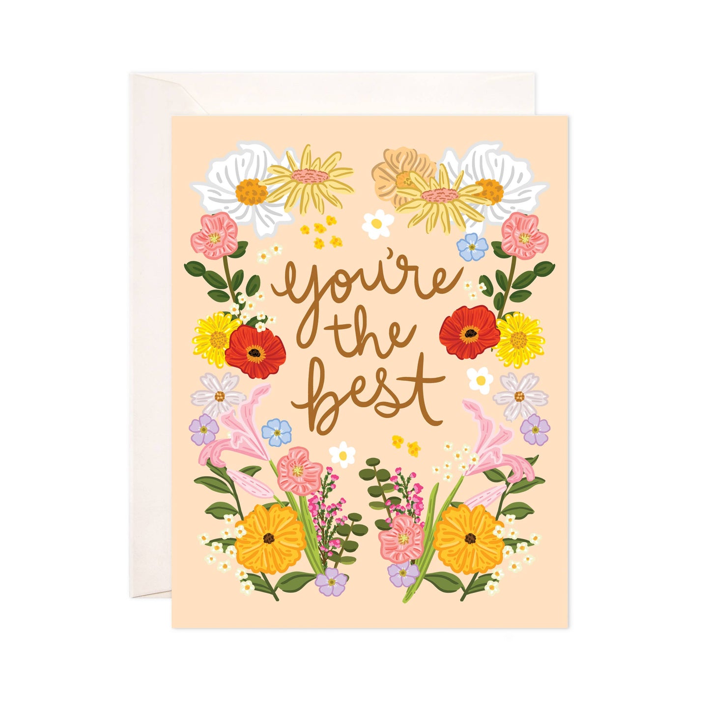Greeting Card - Floral Best