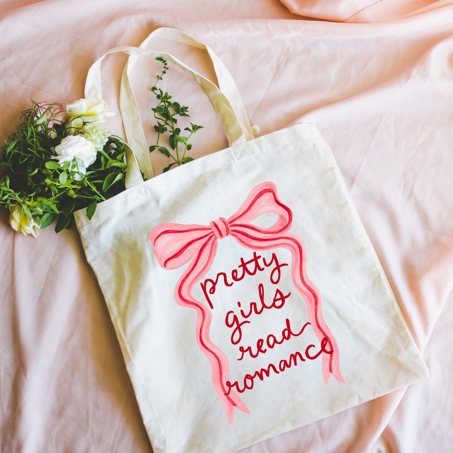 Tote Bag Bookstore | Reader Gift | Pretty Girls Read Romance