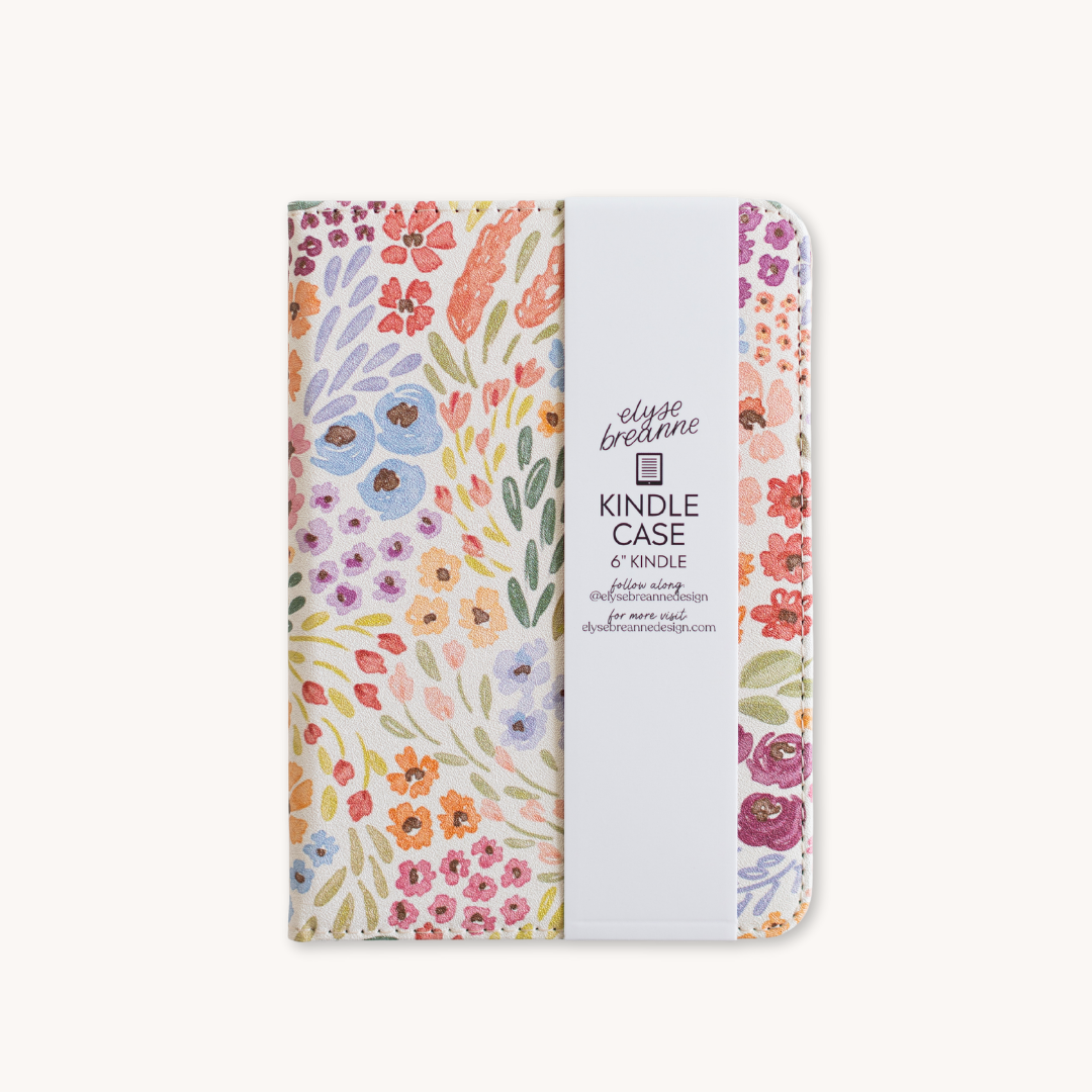 Countryside Blooms Kindle Case