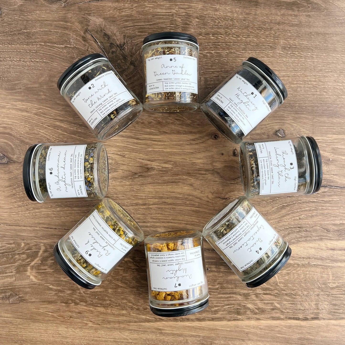 Tea Jar - Wuthering Heights