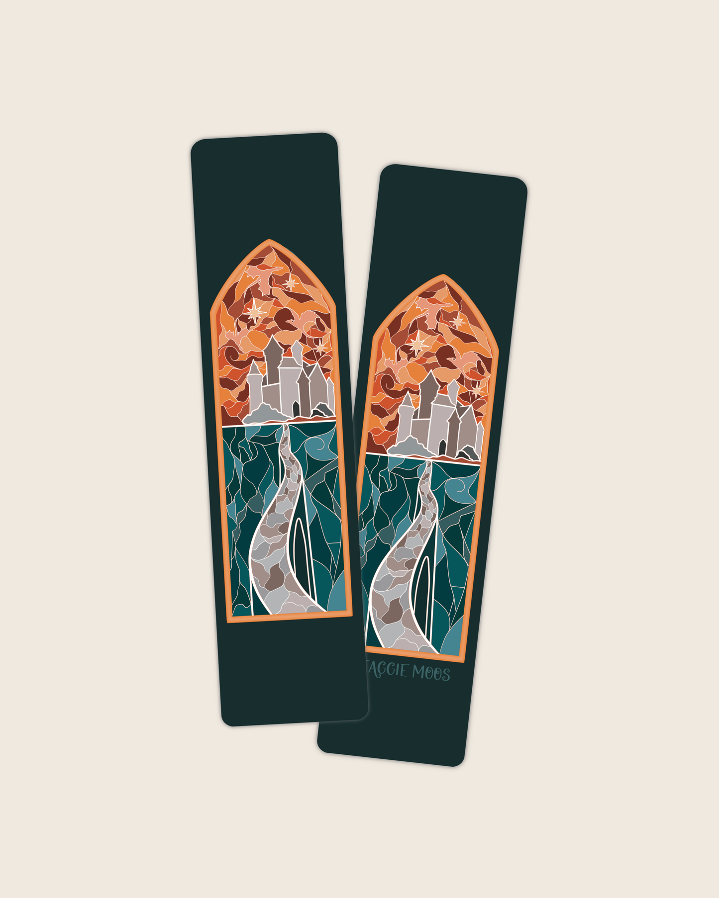 Bookmark - Parapet Stain Glass