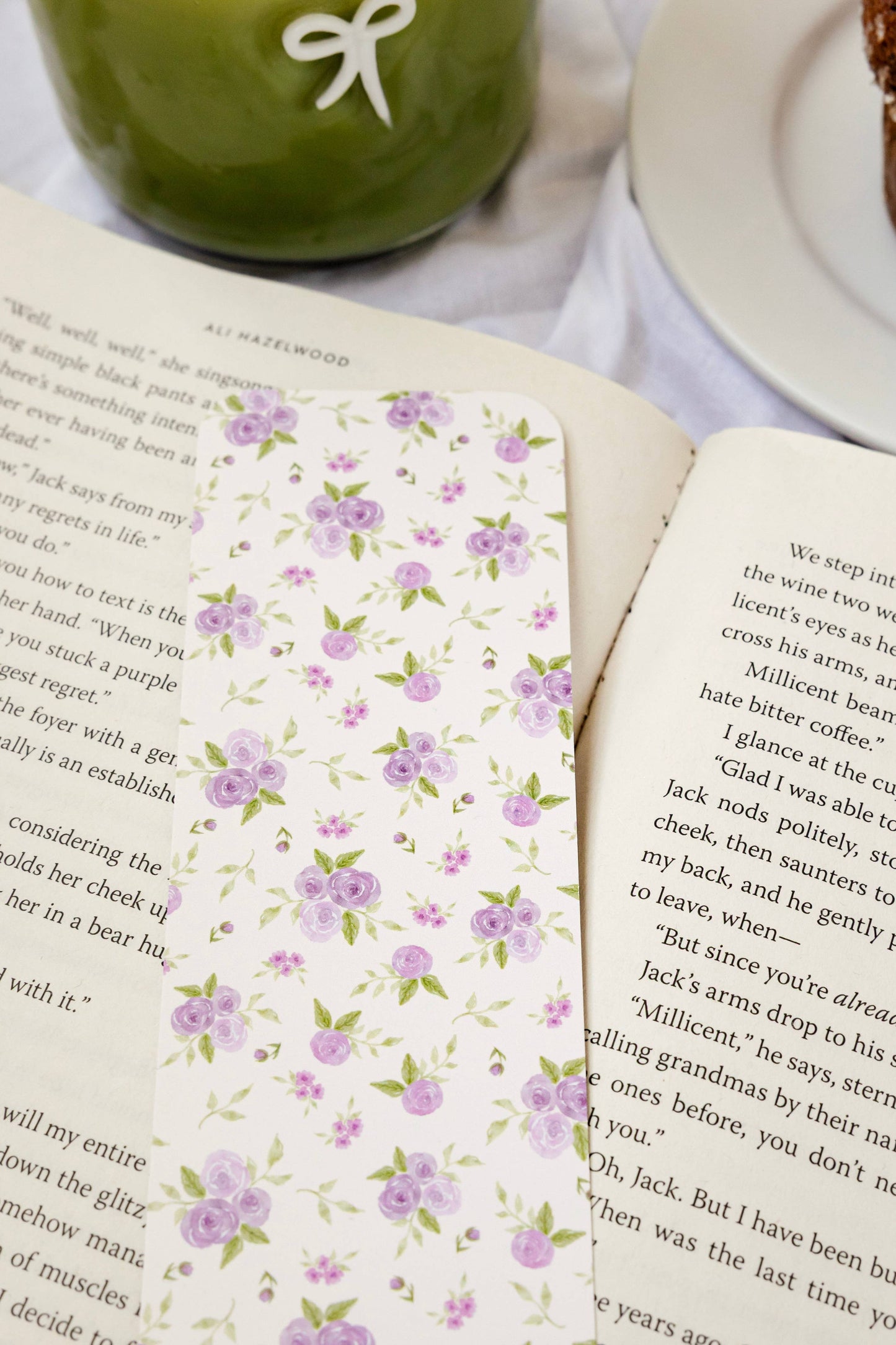 Bookmark - Lilac Roses