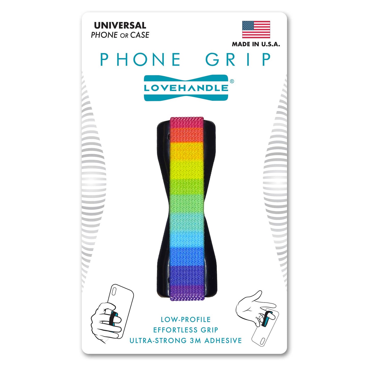 LoveHandle Original -Neon Rainbow