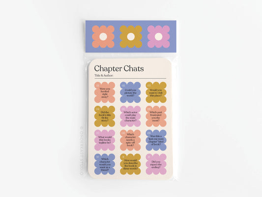 Chapter Chats Book Review Cards