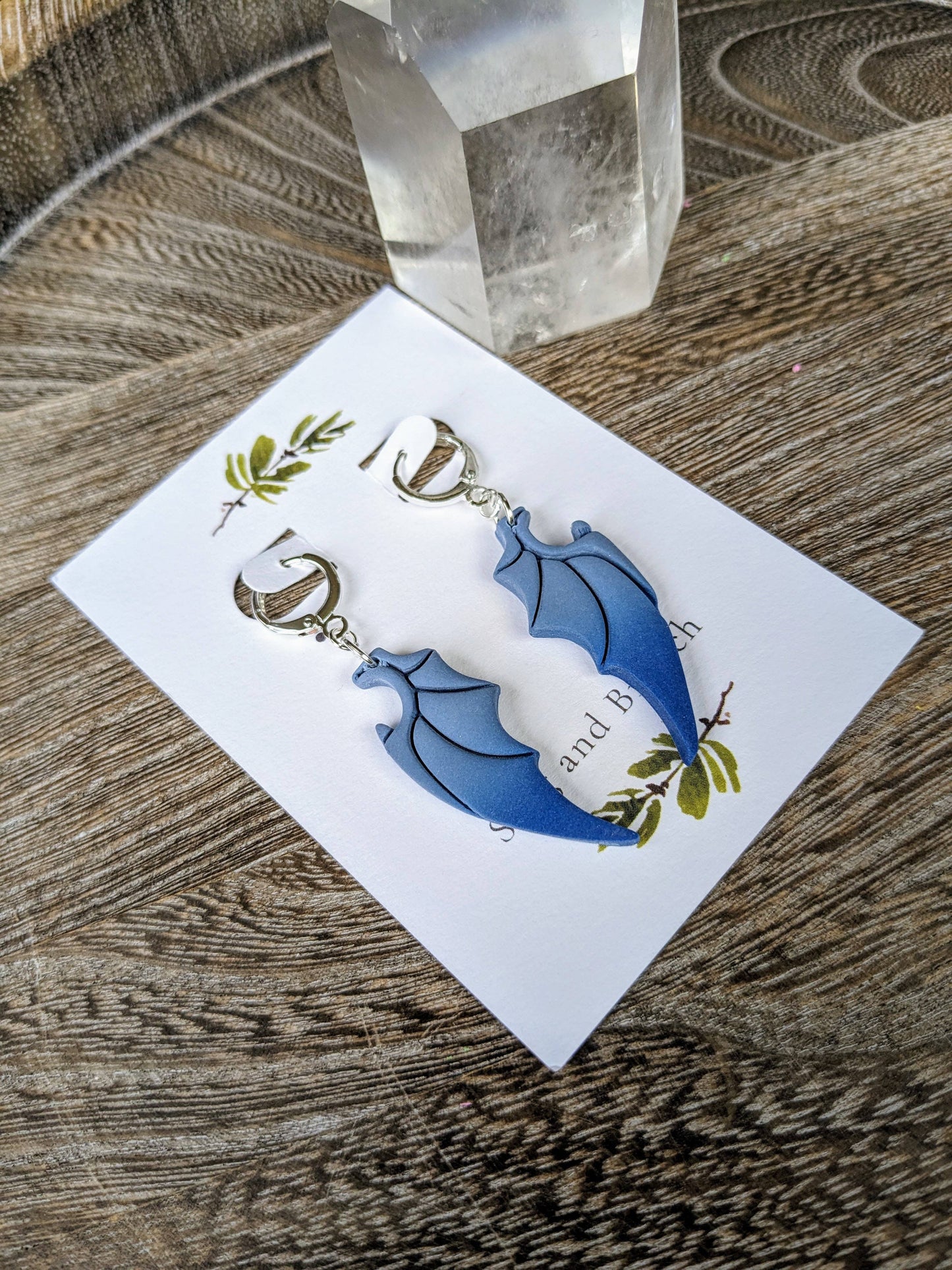Earrings - Nymph Dragon Wings