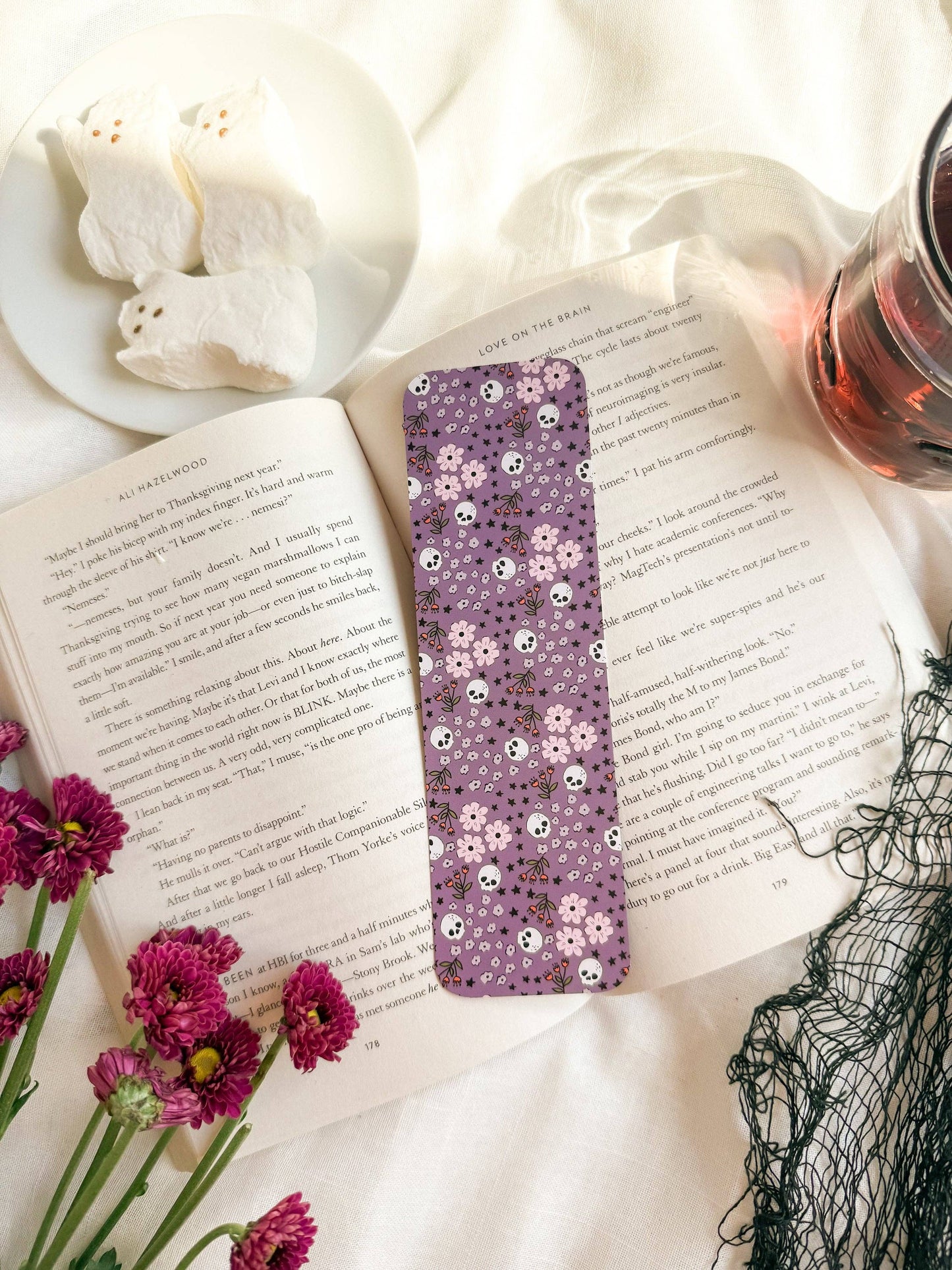 Skullflower Bookmark