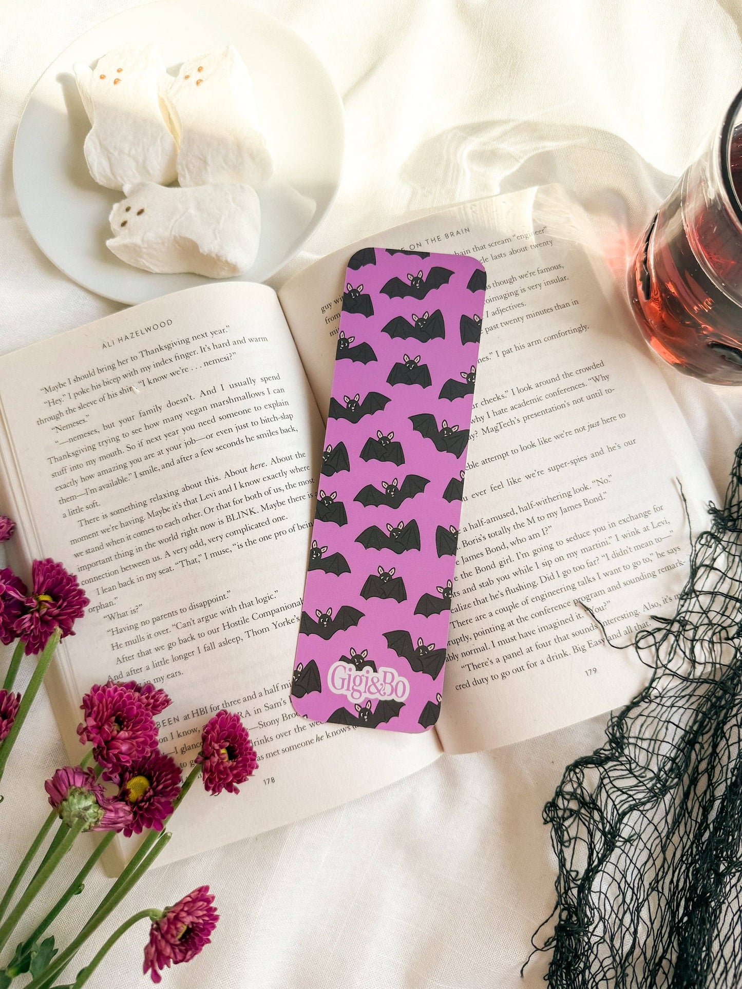 Bat and Boujee Bookmark