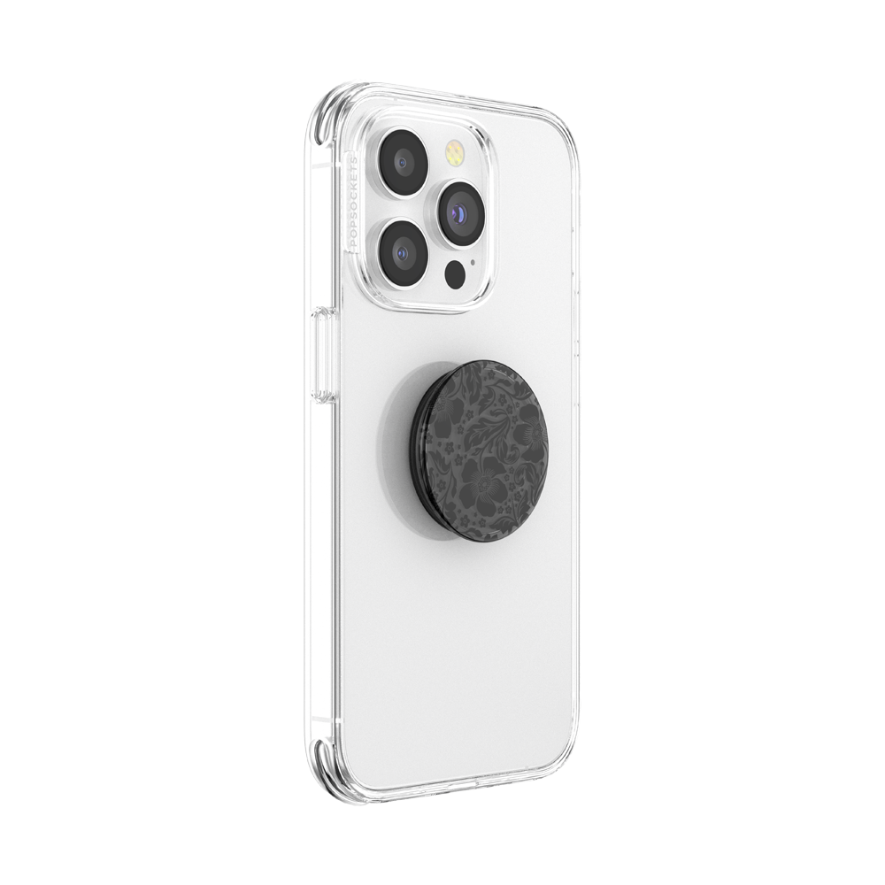 PopSockets Plant-Based Phone Grip - Black Lace