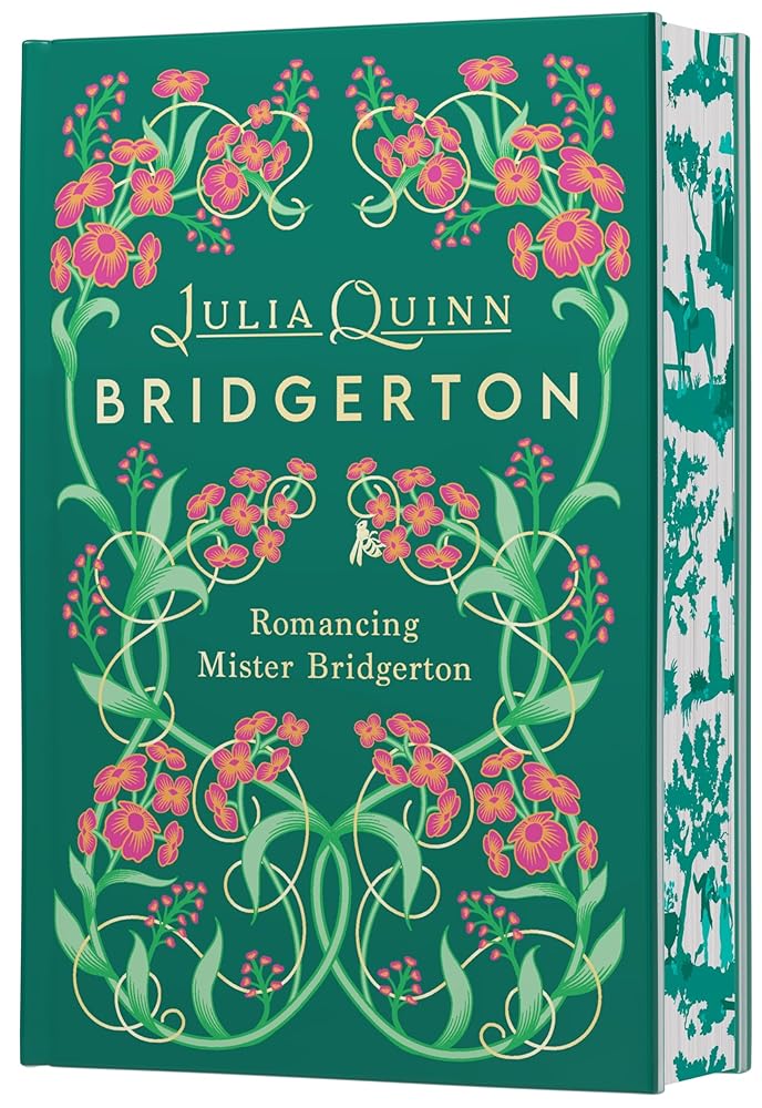Romancing Mister Bridgerton Deluxe Collector's Edition: A Special Edition of Penelope & Colin's Story Featuring Custom Designed Edges, Beautiful ... a Gorgeous Decorated Spine (Bridgertons, 4) cover image