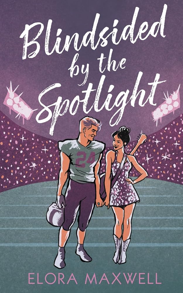 Blindsided by the Spotlight: A Sports Romance (By the Light) cover image