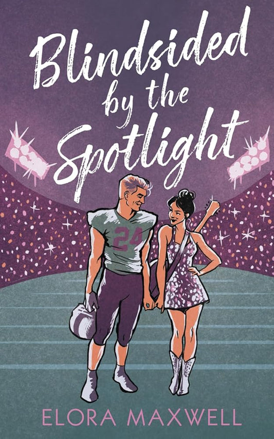 Blindsided by the Spotlight: A Sports Romance (By the Light) cover image