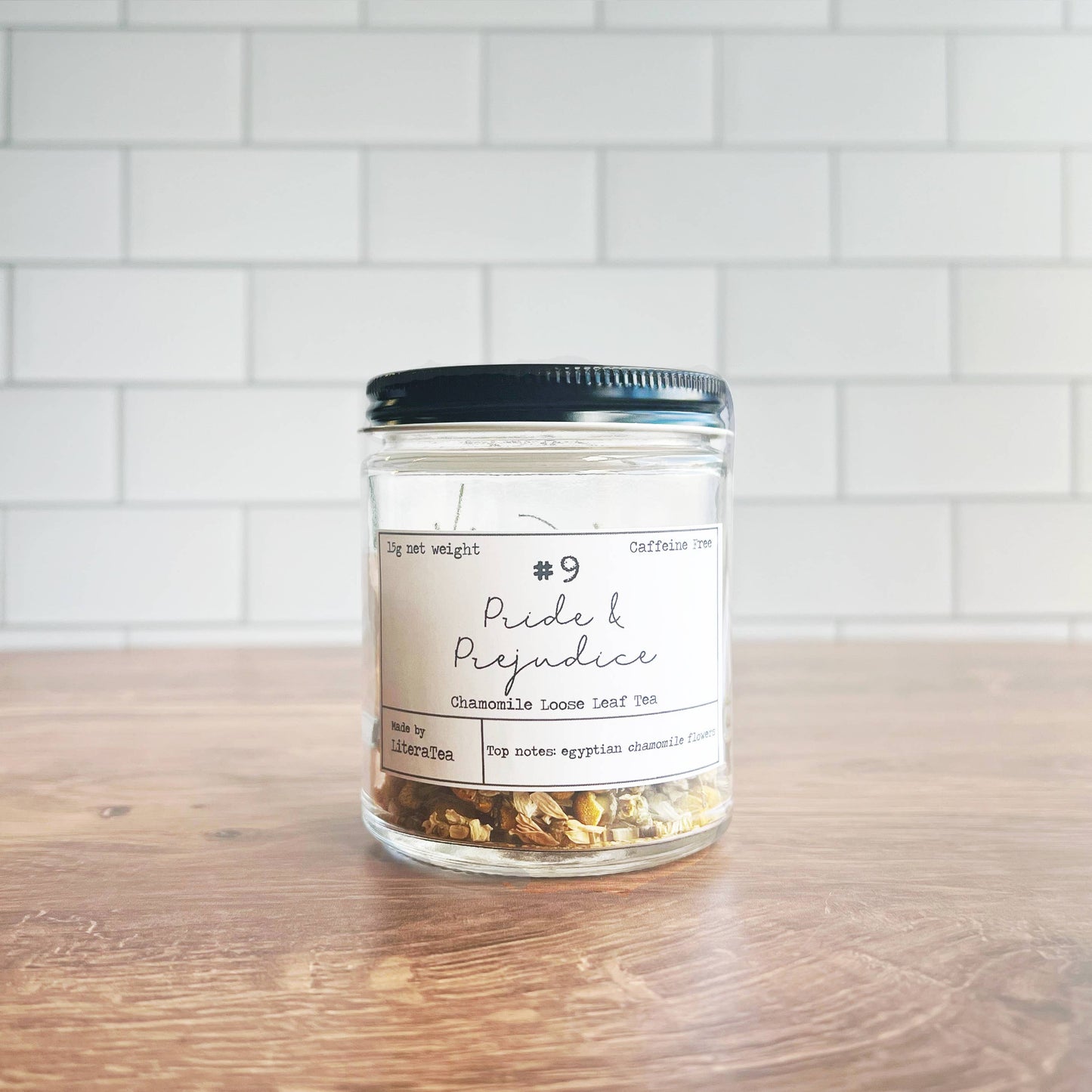 Tea Jar - Pride and Prejudice