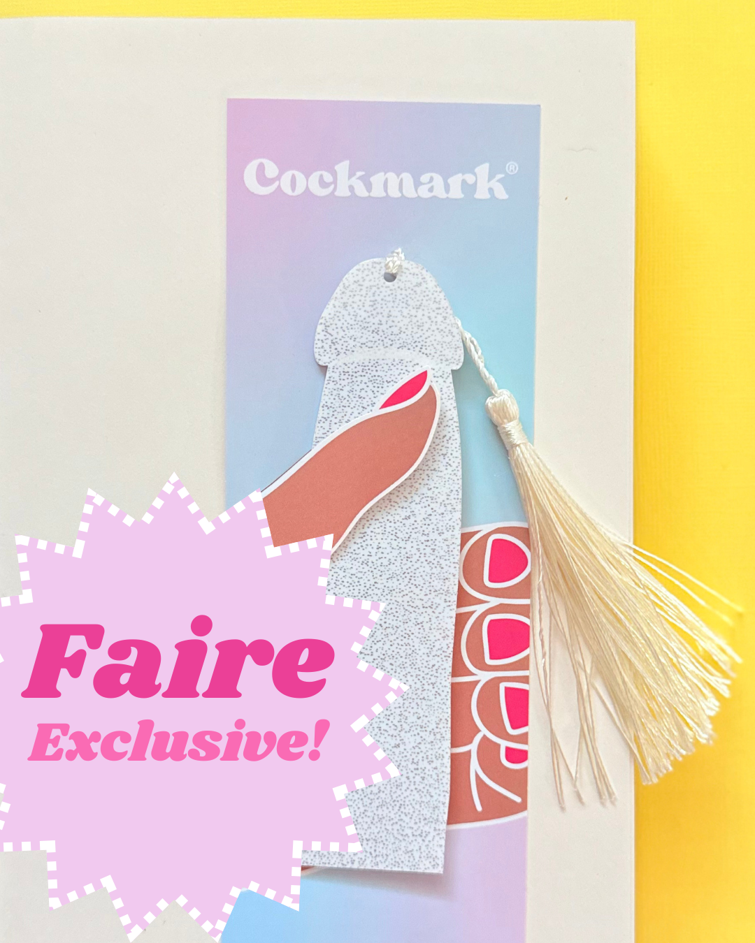 Vampire Shimmer Cockmark Bookmark