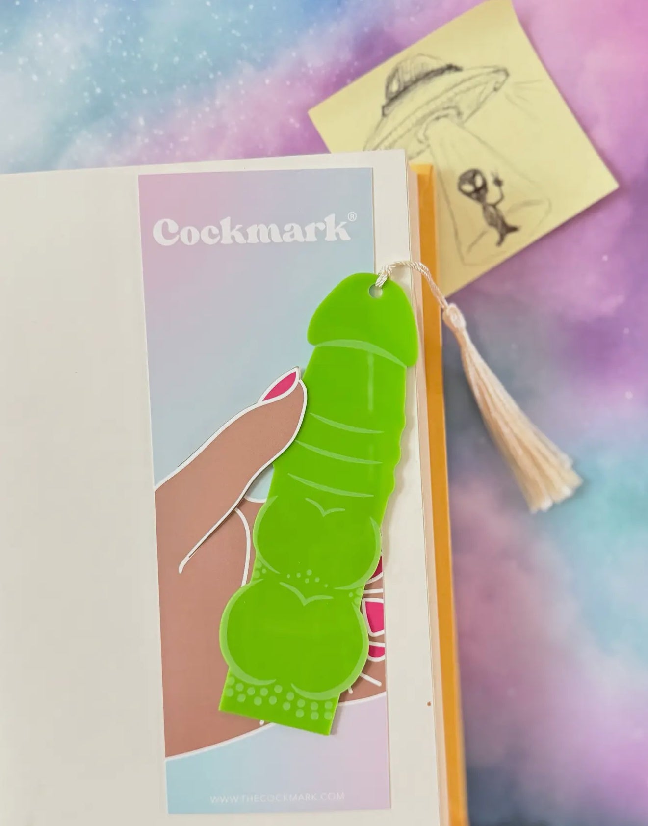 Knotty Boi Cockmark Bookmark