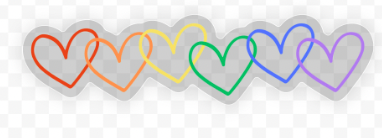 Sticker - Rainbow Heart
