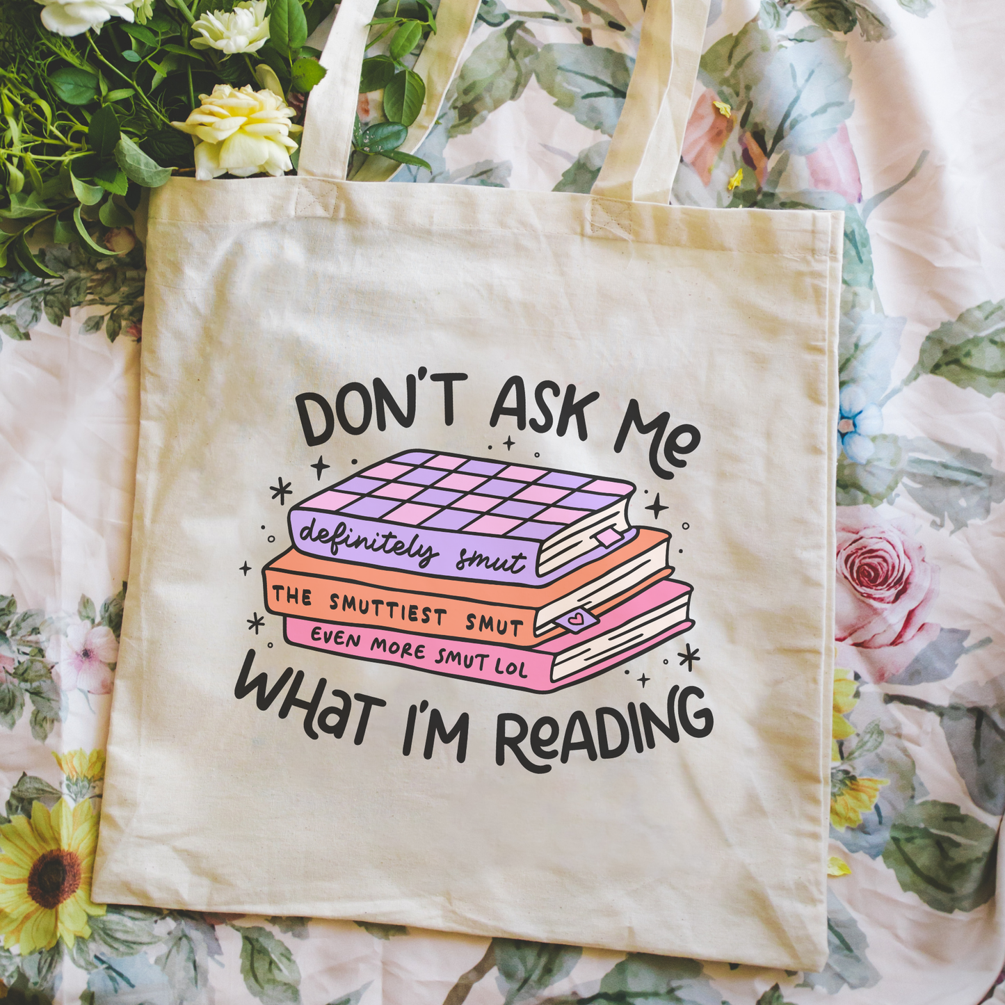 Tote - Literati - Smut Book Stack