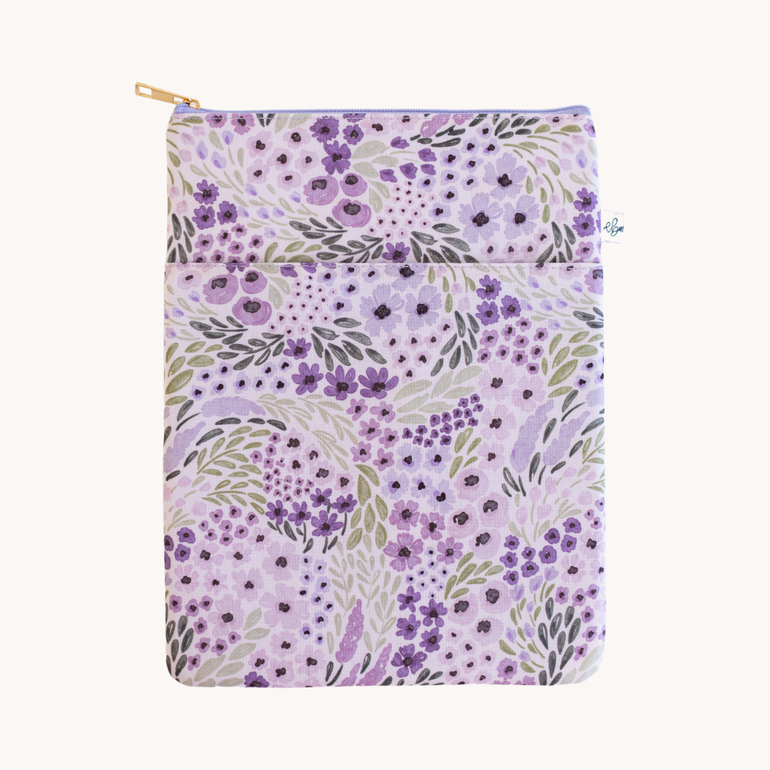 Large Sleeve - Lilac Floral