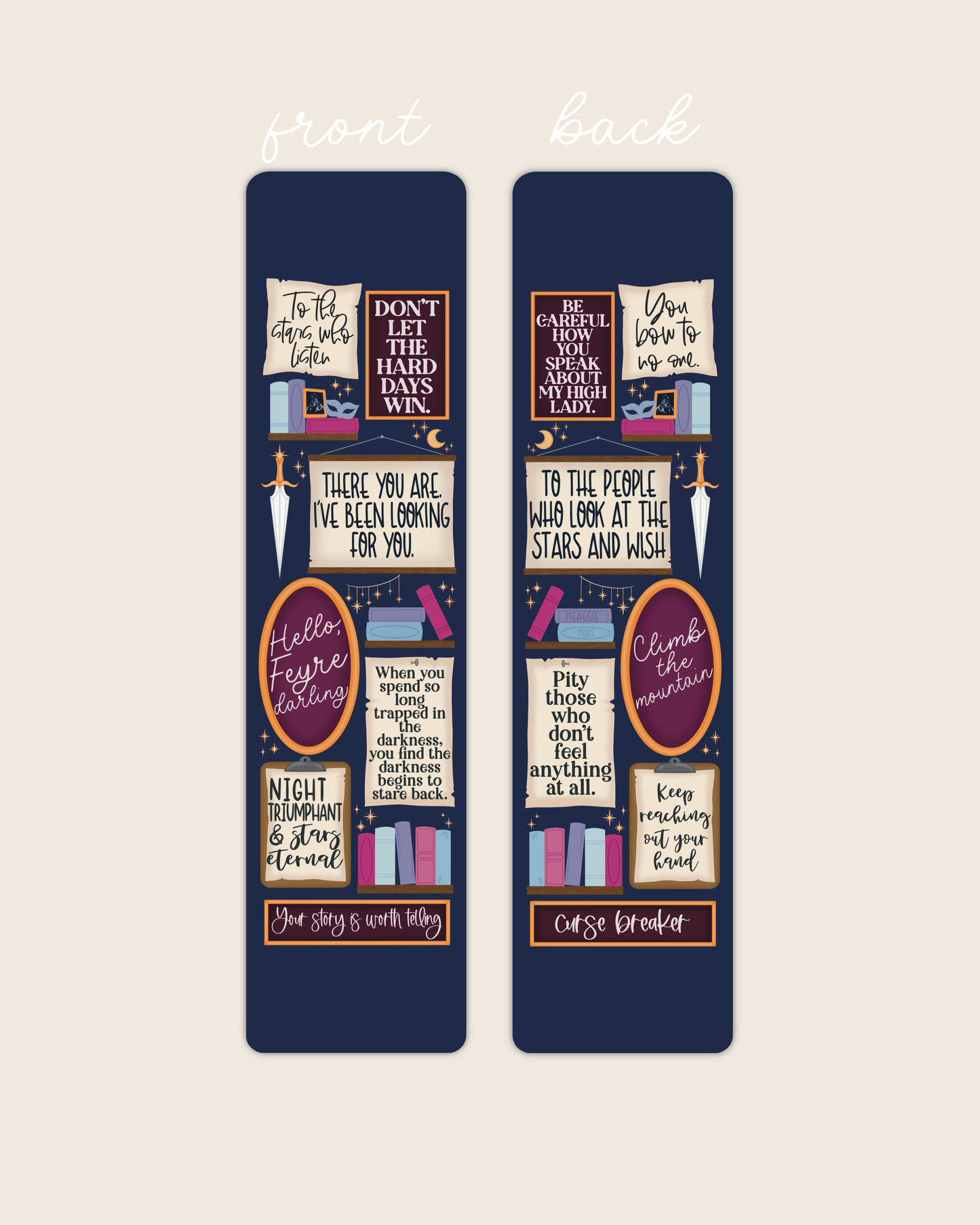 Bookmark - ACOTAR Quotes