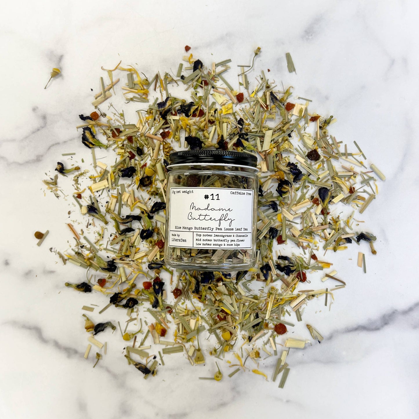 Tea Jar - Madame Butterly