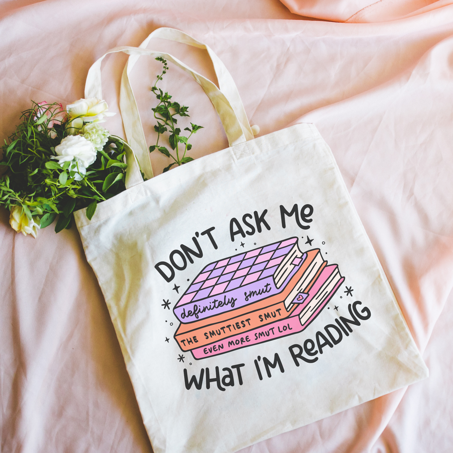 Tote - Literati - Smut Book Stack
