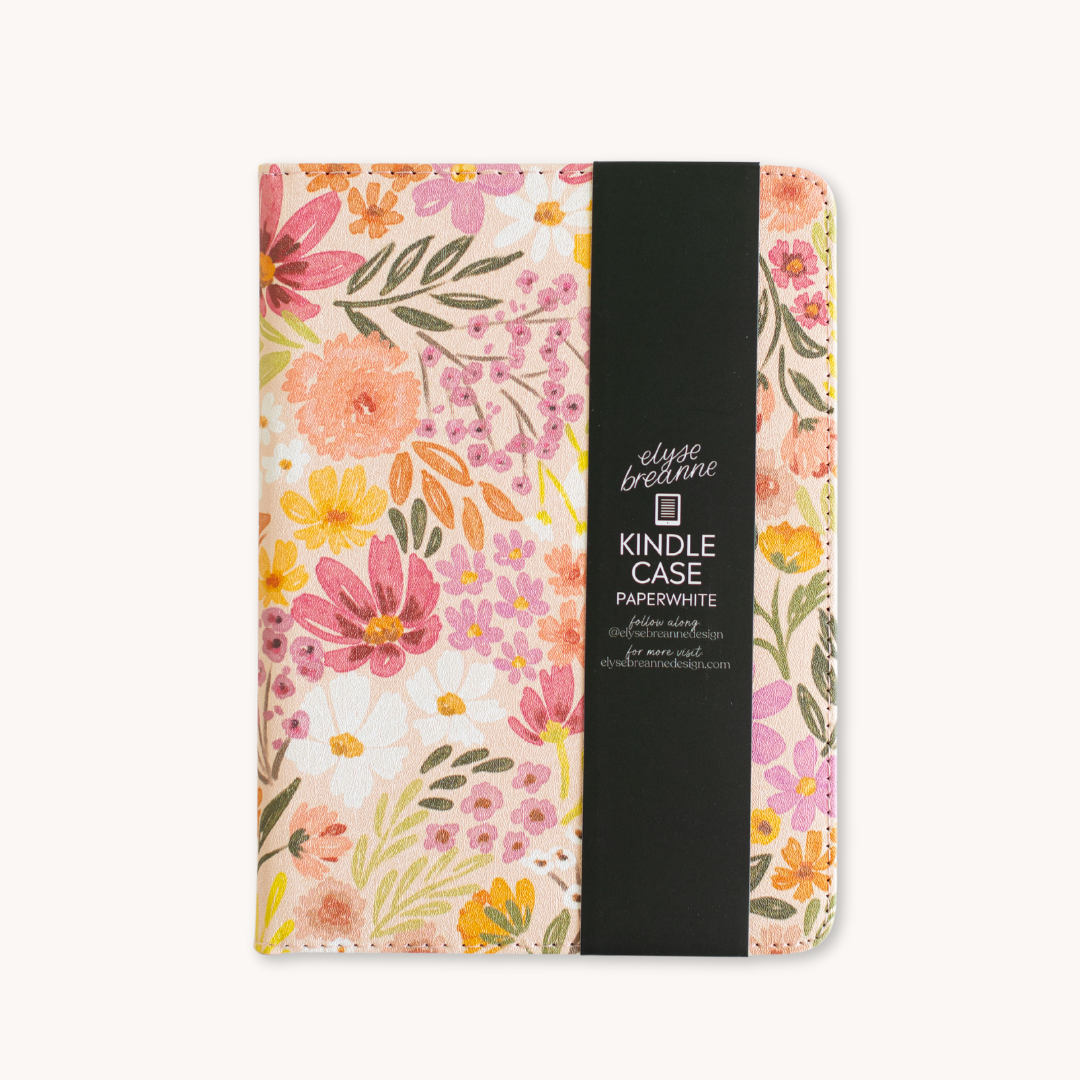 Primrose Petals Kindle Case
