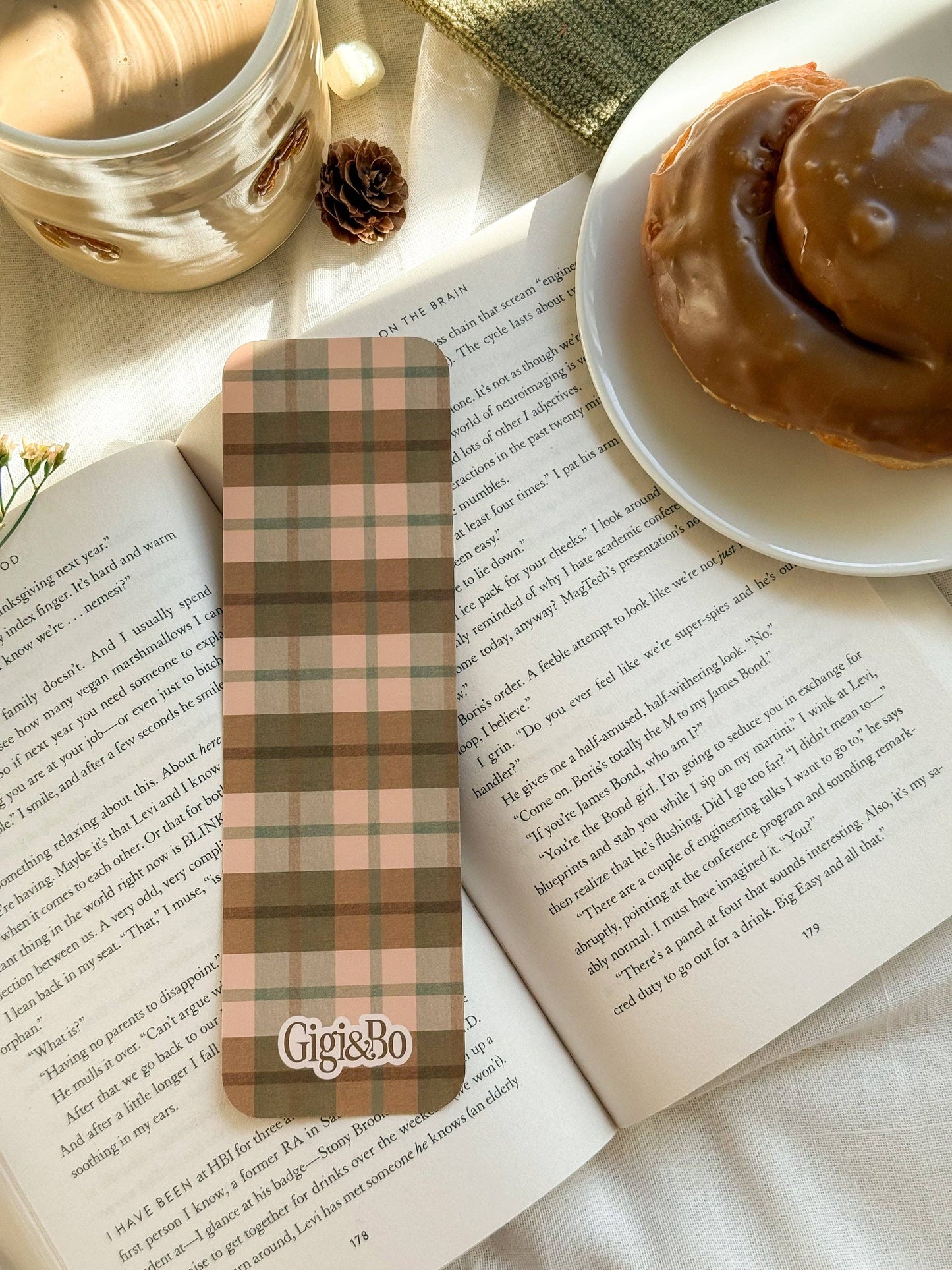 Fall Girlie Bookmark