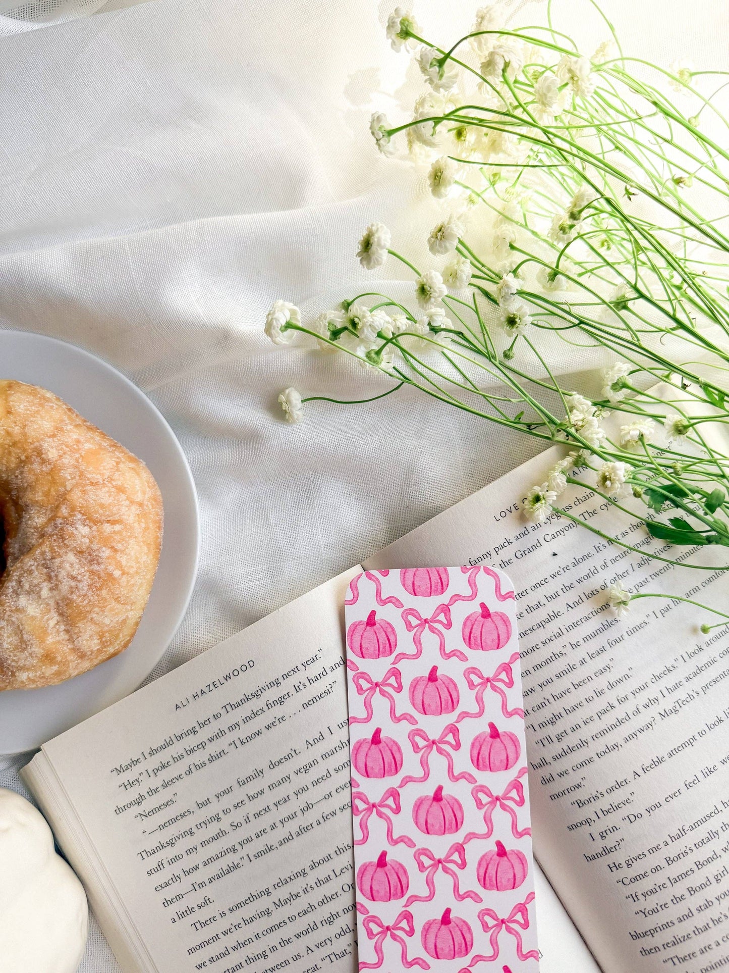 Pretty in Pumpkin Bookmark