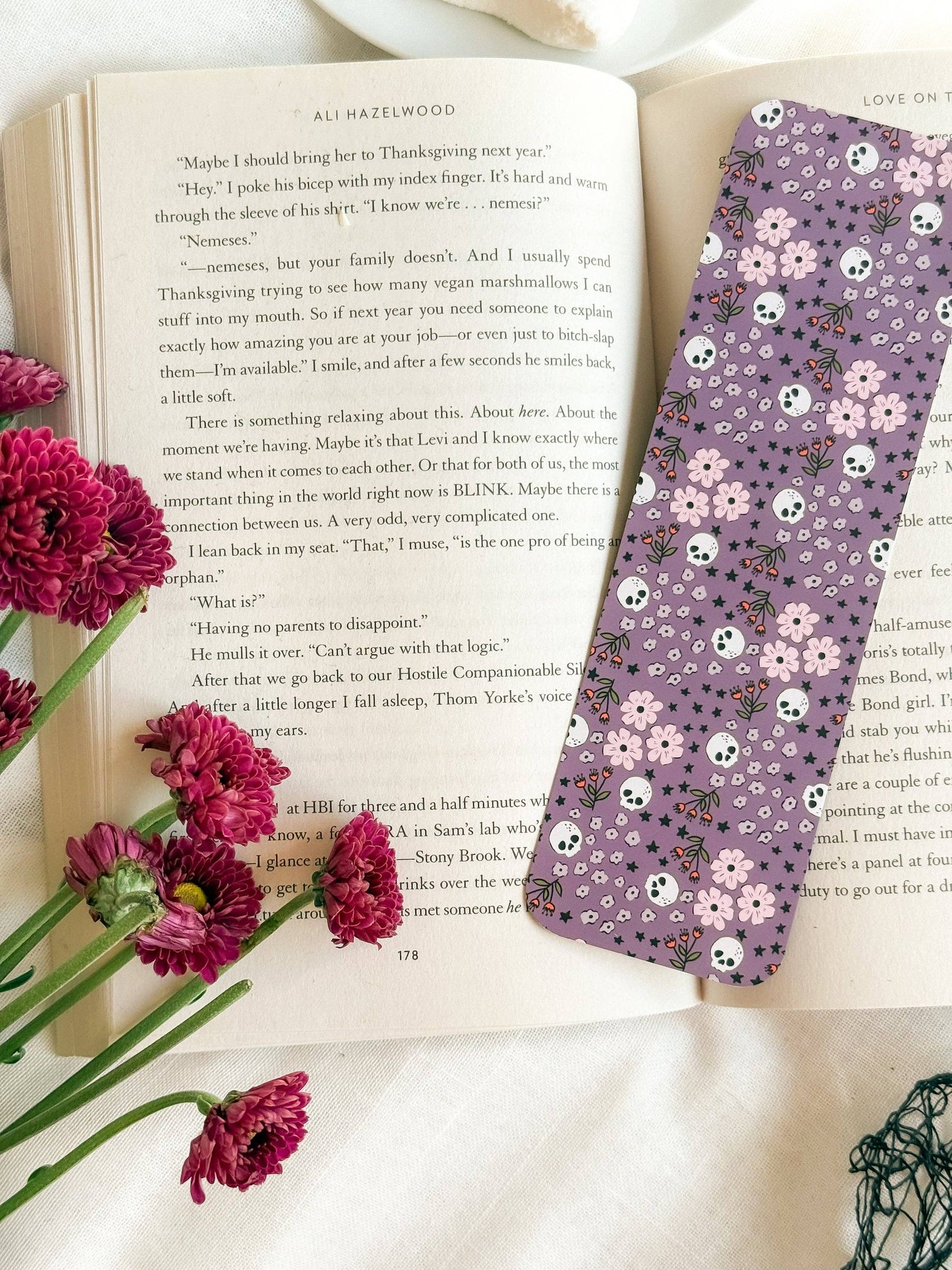 Skullflower Bookmark