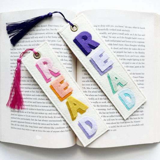 Read Felt Bookmark