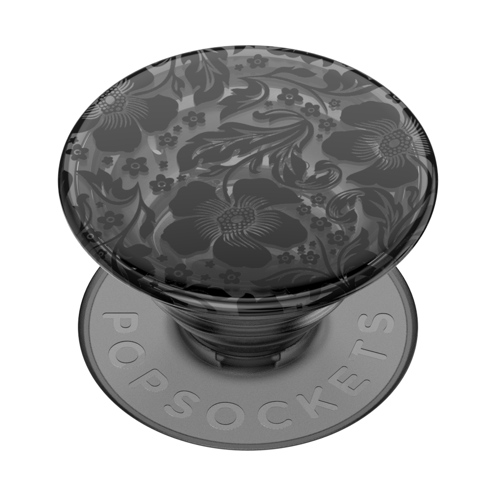 PopSockets Plant-Based Phone Grip - Black Lace