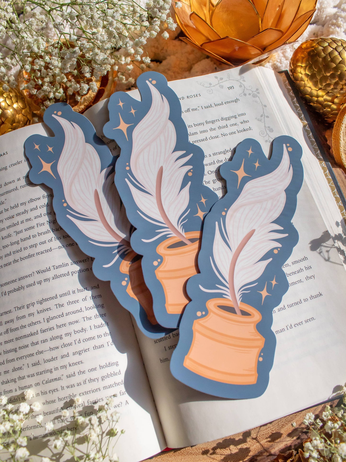 Bookmark - Quill and Ink Bookmark