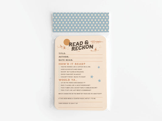 Read & Reckon Book Review Cards