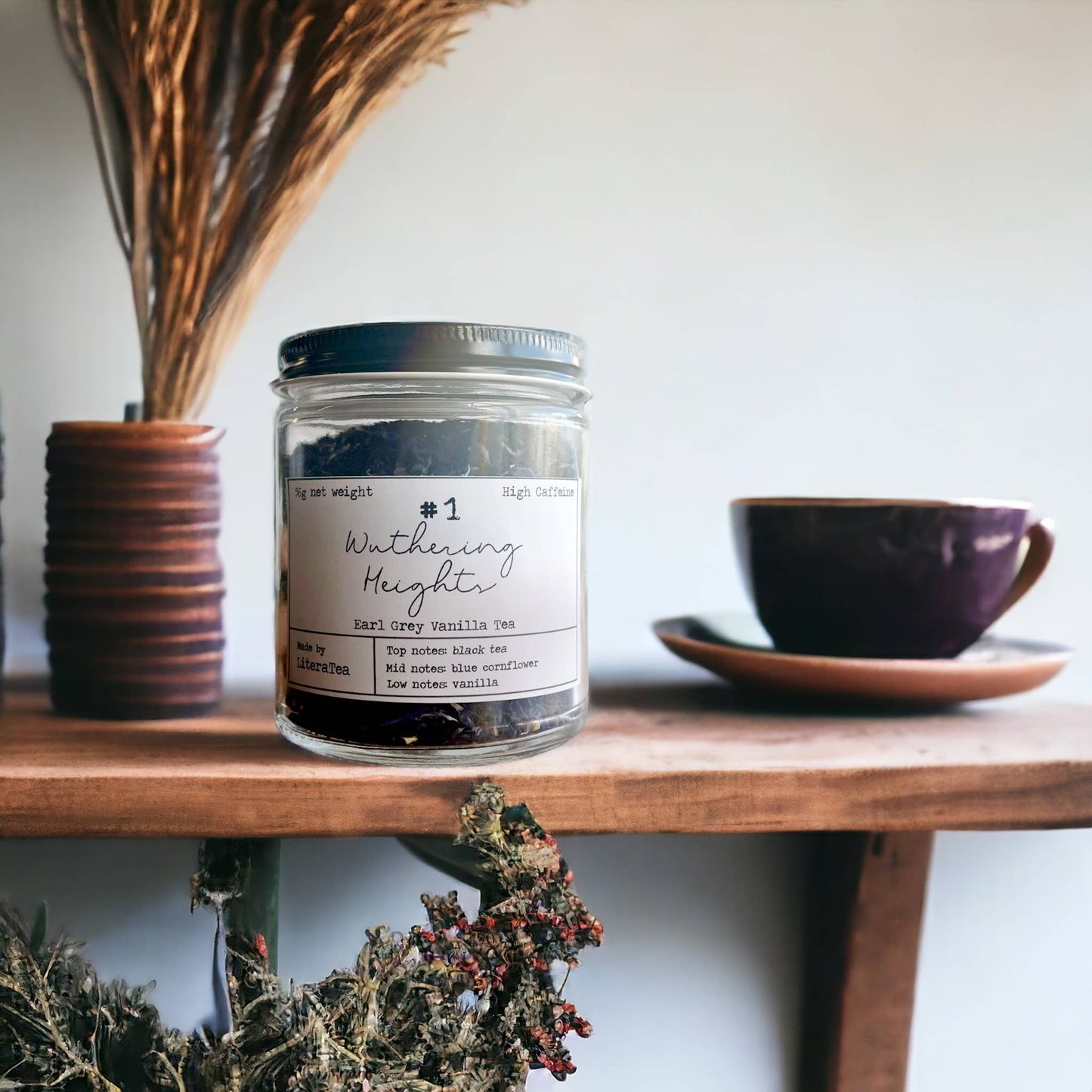 Tea Jar - Wuthering Heights