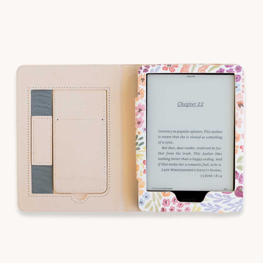 Countryside Blooms Kindle Case