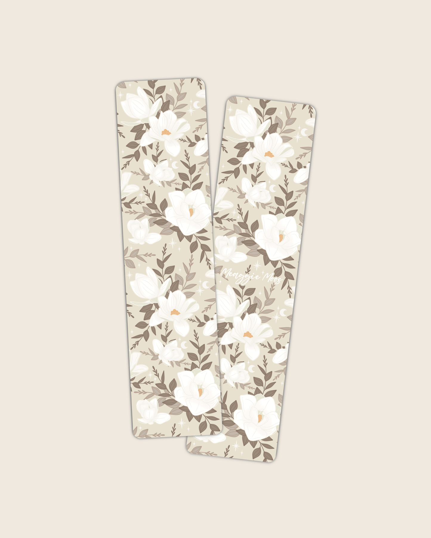 Bookmark - Neutral Magnolias